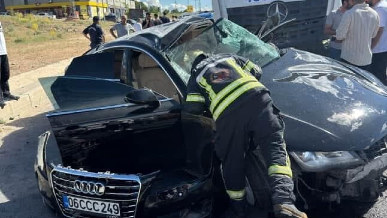 Elazığ’da trafik kazası: 2 yaralı