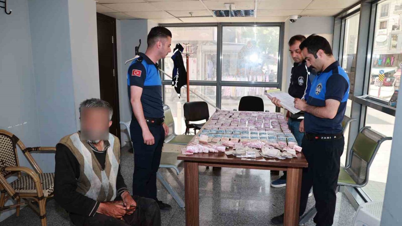 Dilencinin üzerinden 20 bin TL çıktı, zabıta bile şaştı kaldı