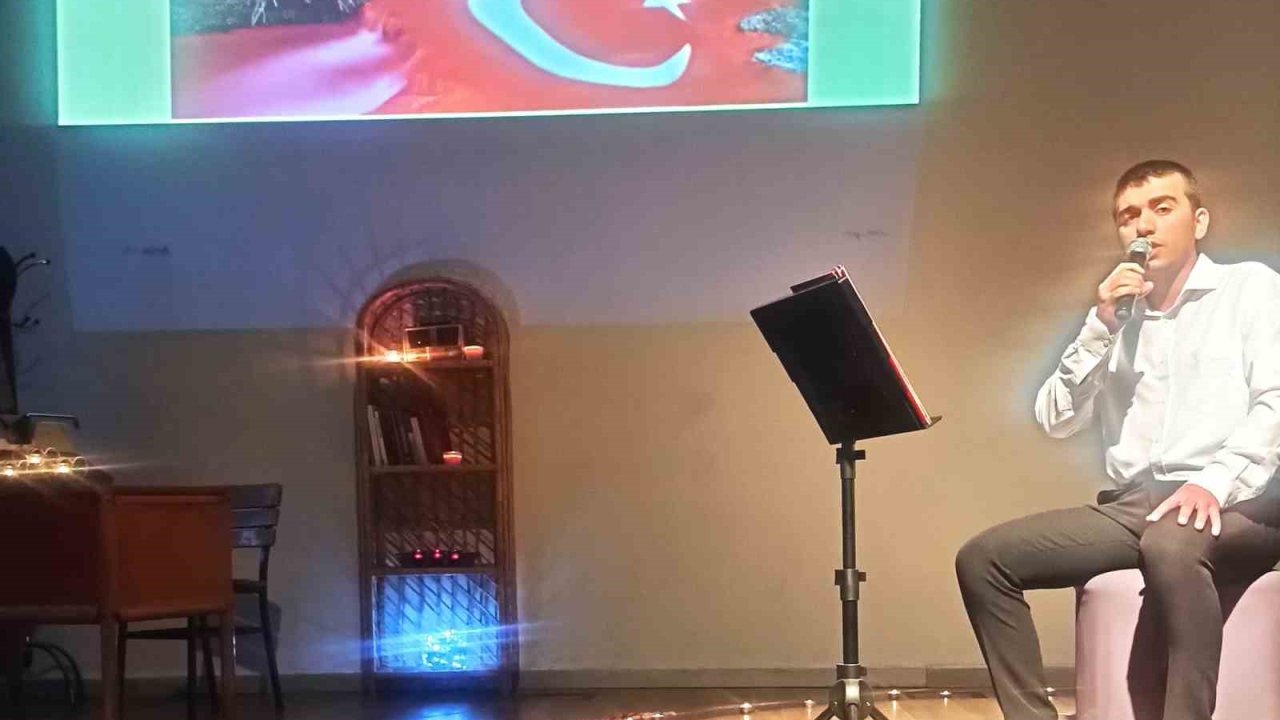 Sarıgöl’de ilk kez "Şiirle buluşma" etkinliği düzenlendi