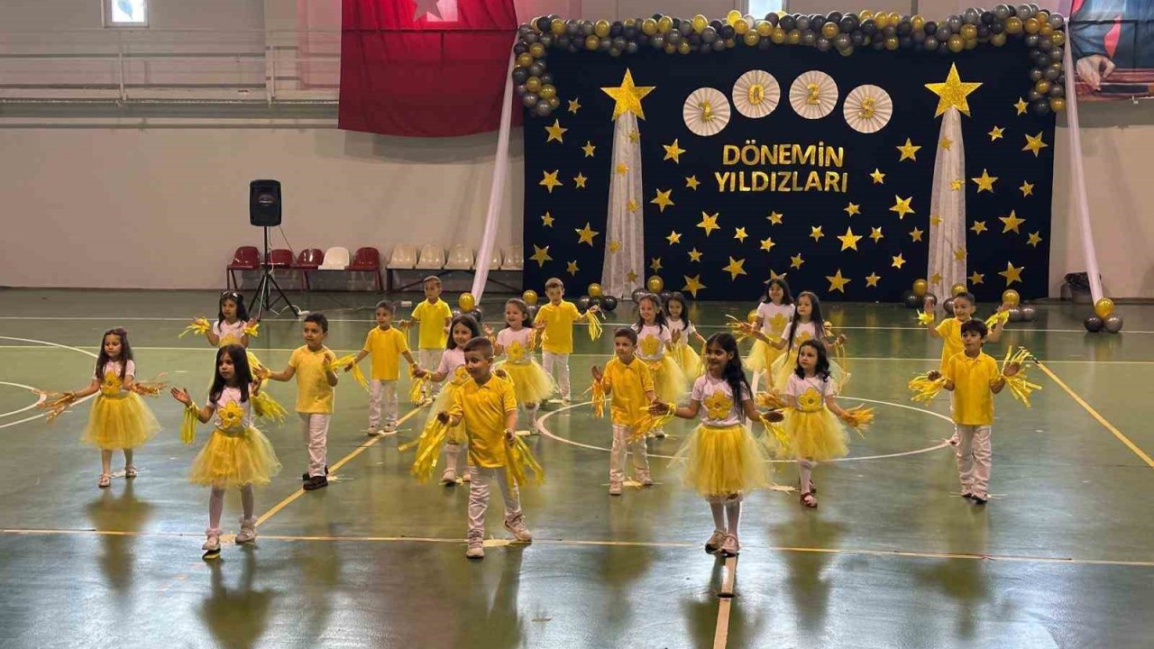 Osmaneli Anaokulu’nda renkli yıl sonu gösterisi