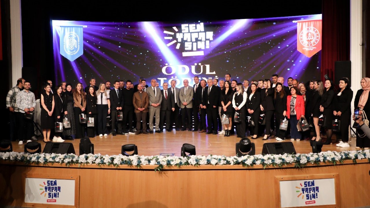 Sen Yaparsın Melikgazi Ödül Töreni büyük bir coşkuyla gerçekleşti