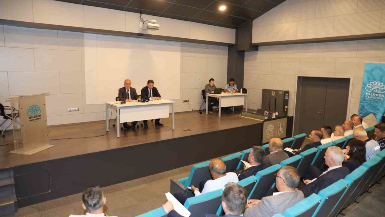 Zabıta teşkilatından Kurban Bayramı öncesi koordinasyon toplantısı