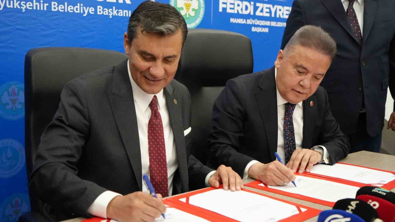 Antalya’nın altyapı yazılımı Manisa’ya taşınıyor