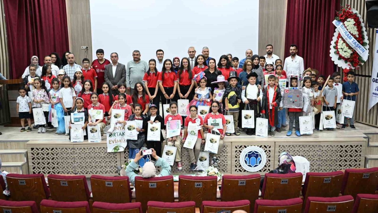 Battalgazi’de miniklerden geri dönüşüm etkinliği