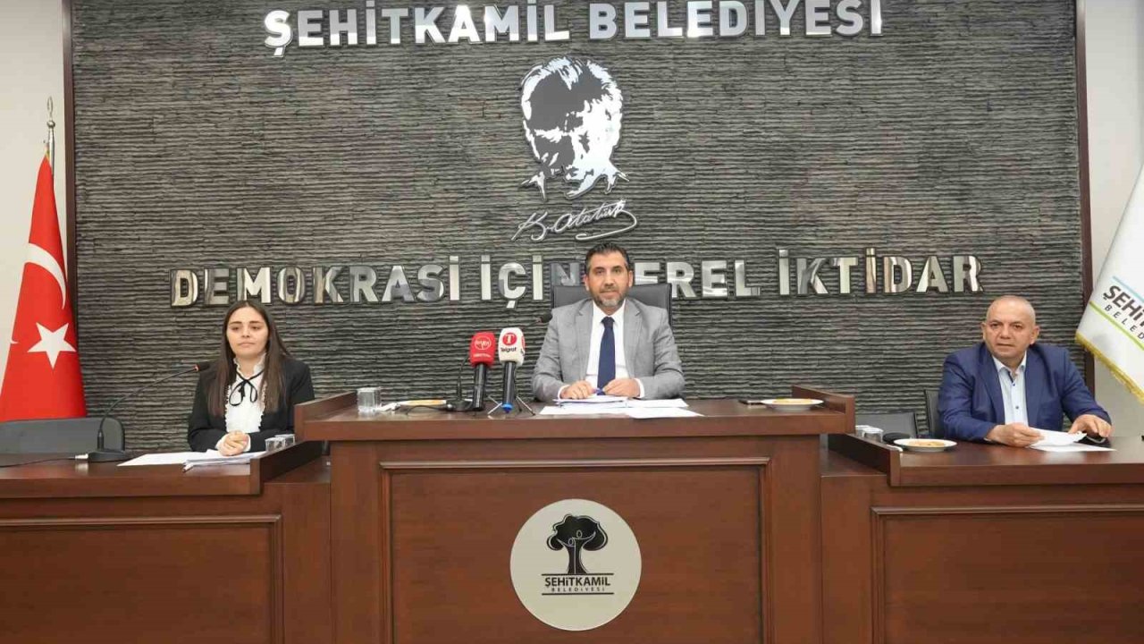 Şehitkamil Belediyesi Haziran ayı meclis toplantısı tamamlandı