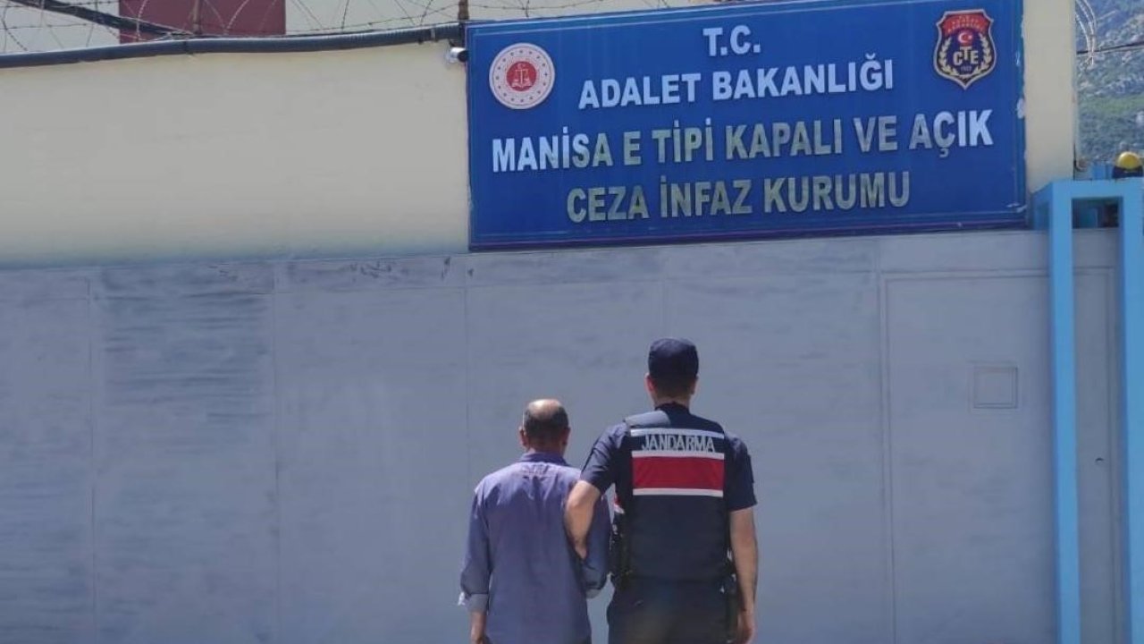 Manisa’da 63 yıl hapis cezası bulunan şahıs yakalandı