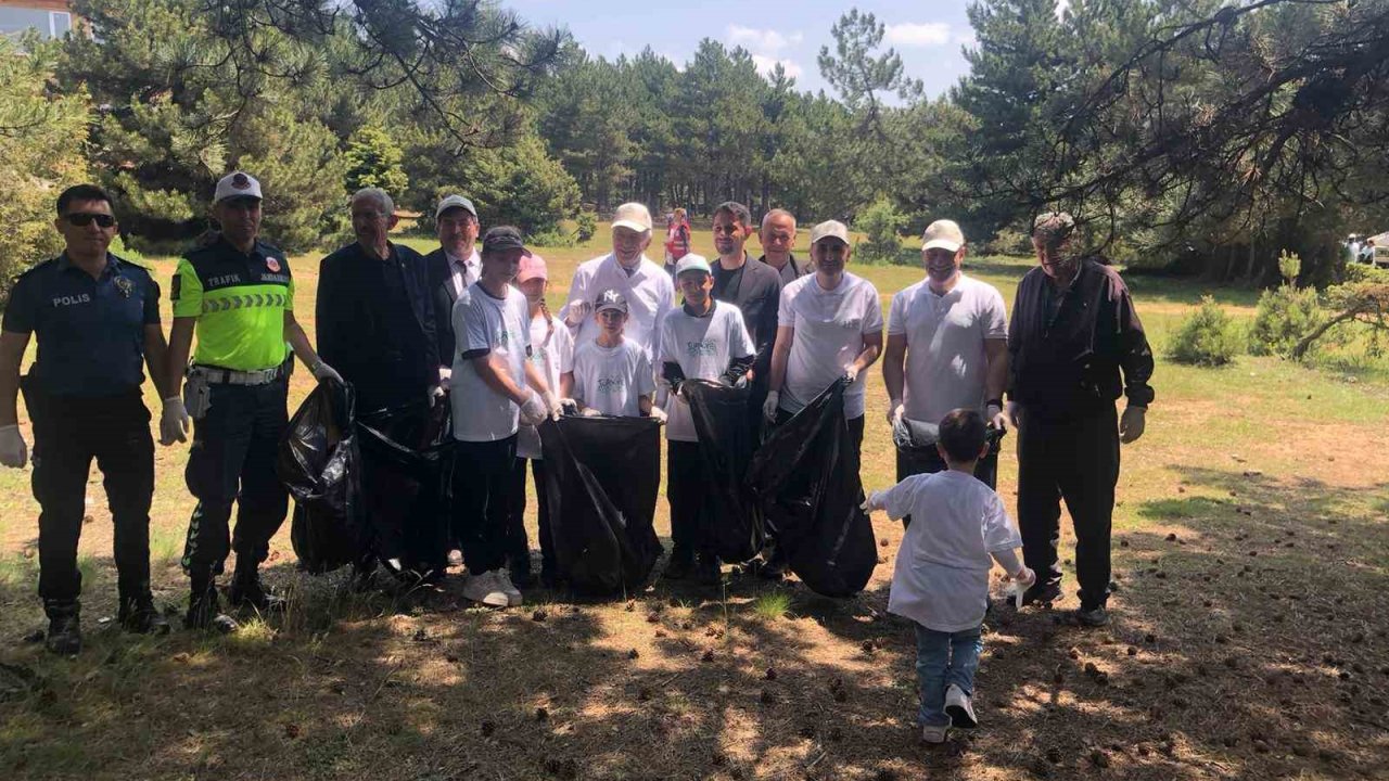 Hüyük’te öğrenciler temiz çevre için seferber oldu