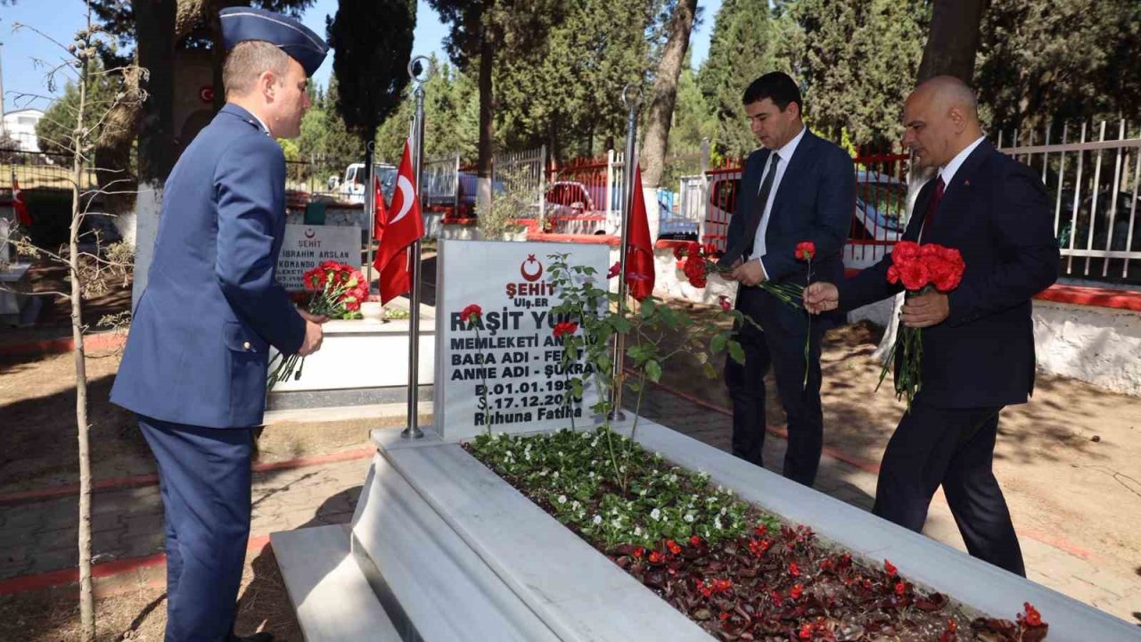 Vatan için can veren kahramanlar unutulmadı