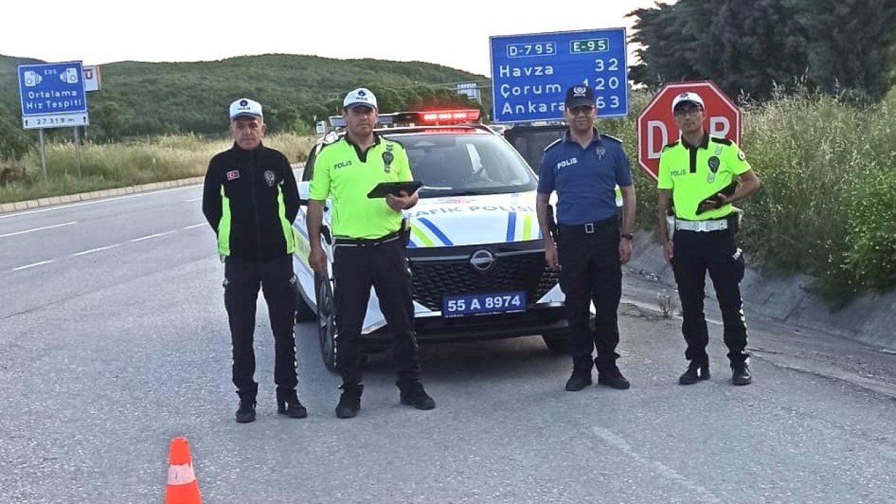 Samsun-Ankara karayolunda trafik tedbirleri