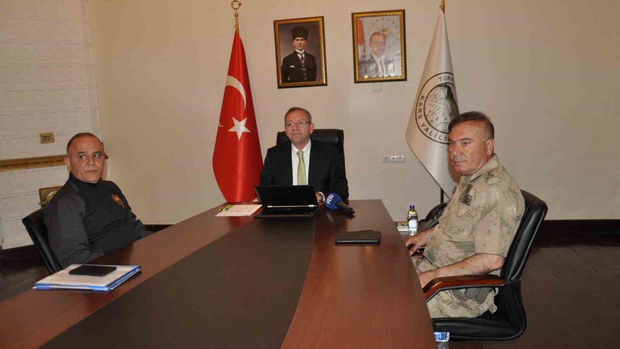Kars’ta Mayıs ayı asayiş ve güvenlik toplantısı yapıldı