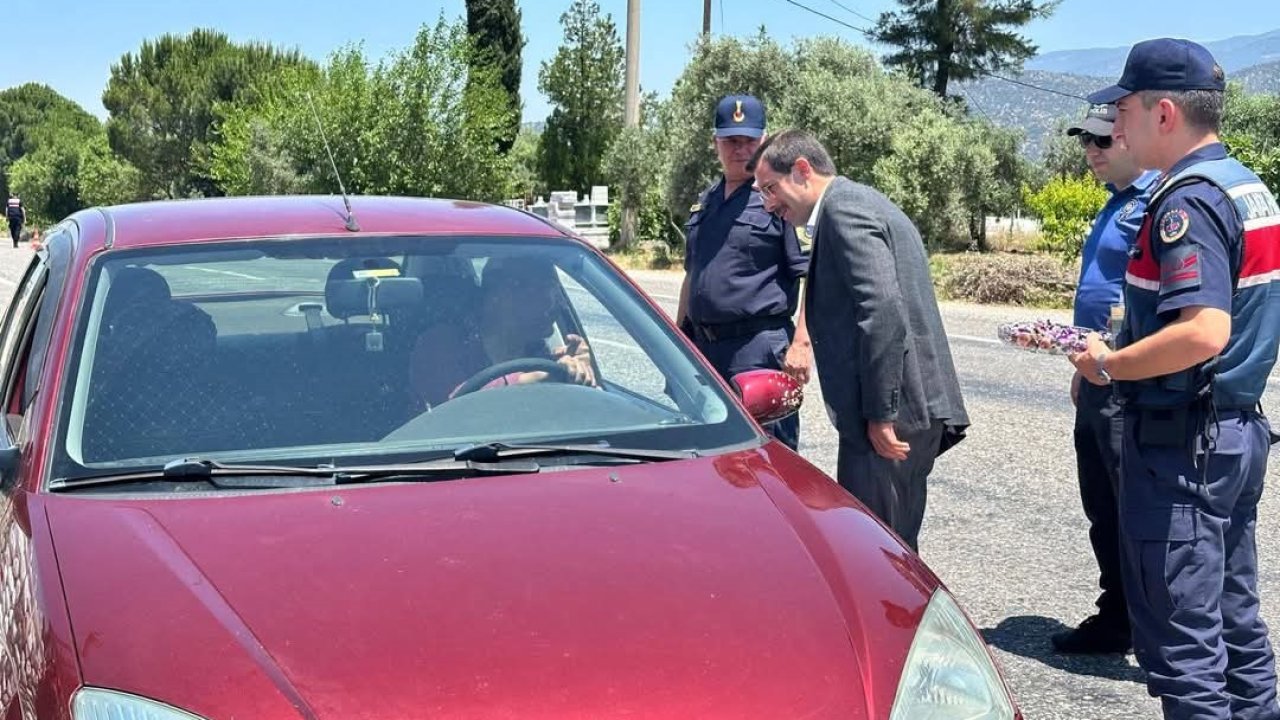 Kaymakam Polat bayram denetiminde