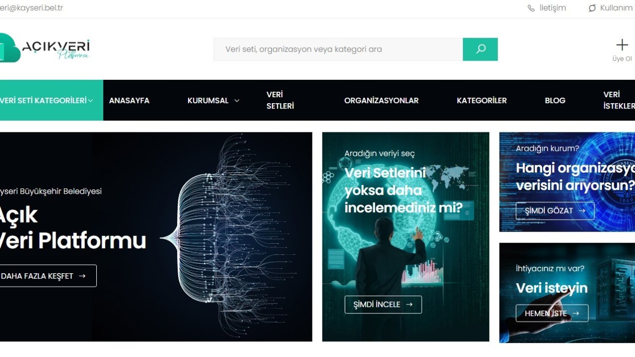 Büyükşehire akıllı şehircilikteki ‘açık veri paylaşımı’ teşekkürü