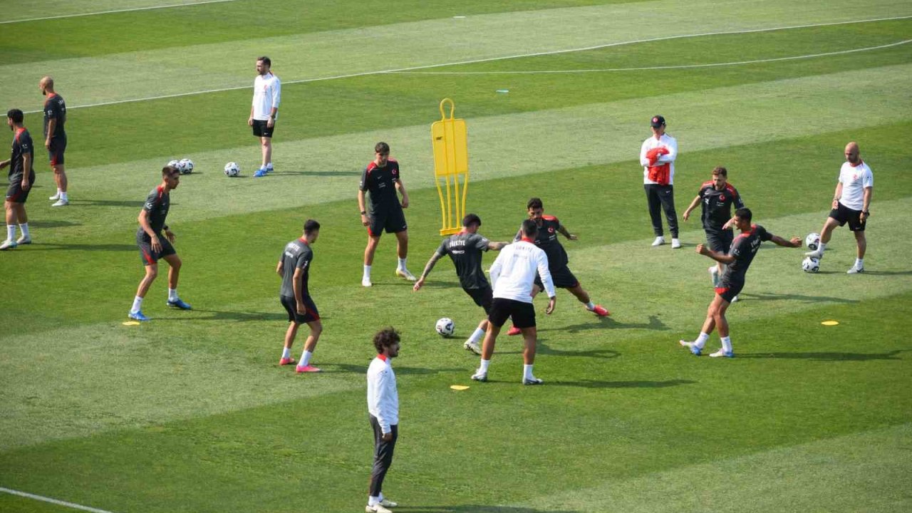 A Milli Takım, ABD maçı hazırlıklarını tamamladı