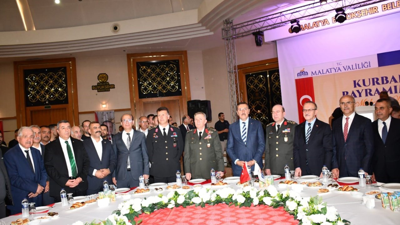 Malatya’da Resmi Bayramlaşma töreni yapıldı