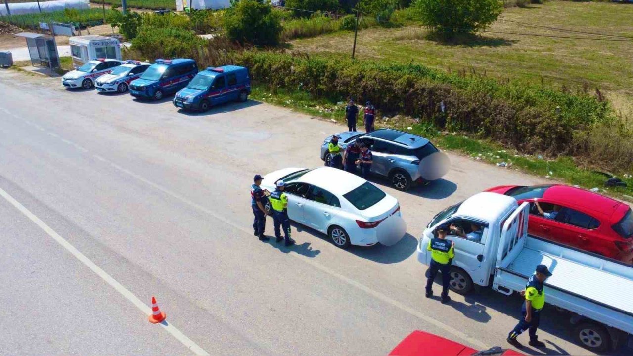 Jandarmadan dron destekli denetim