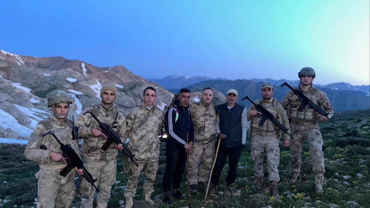 Tunceli’de kaybolan 2 kişi ekipler tarafından bulundu