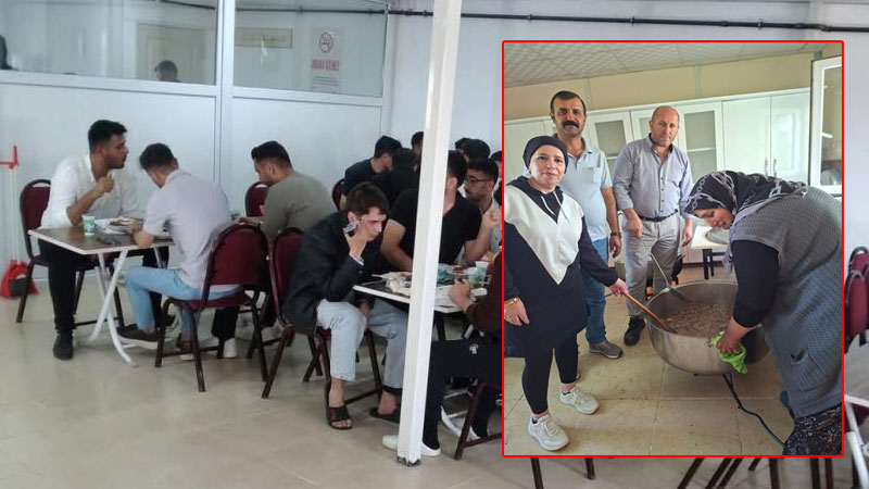 Kars’ta mahalle sakinlerinden örnek davranış