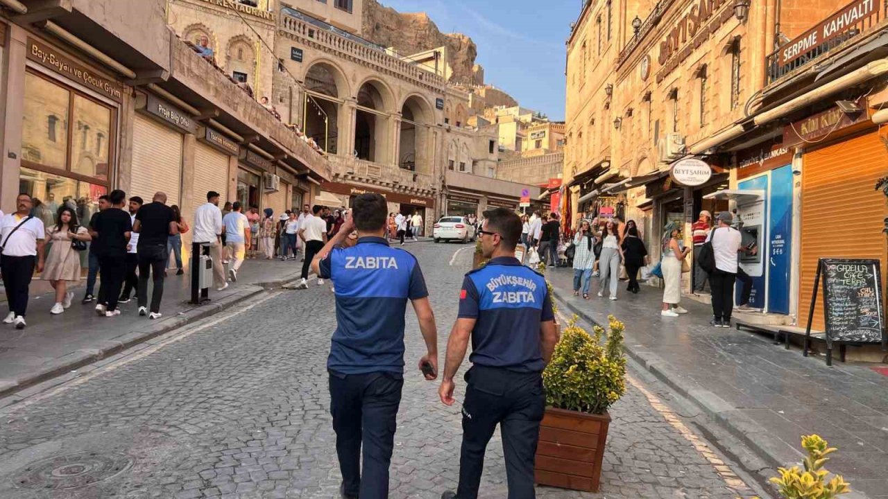 Mardin’de zabıta ekipleri bayram tedbirlerini uyguladı