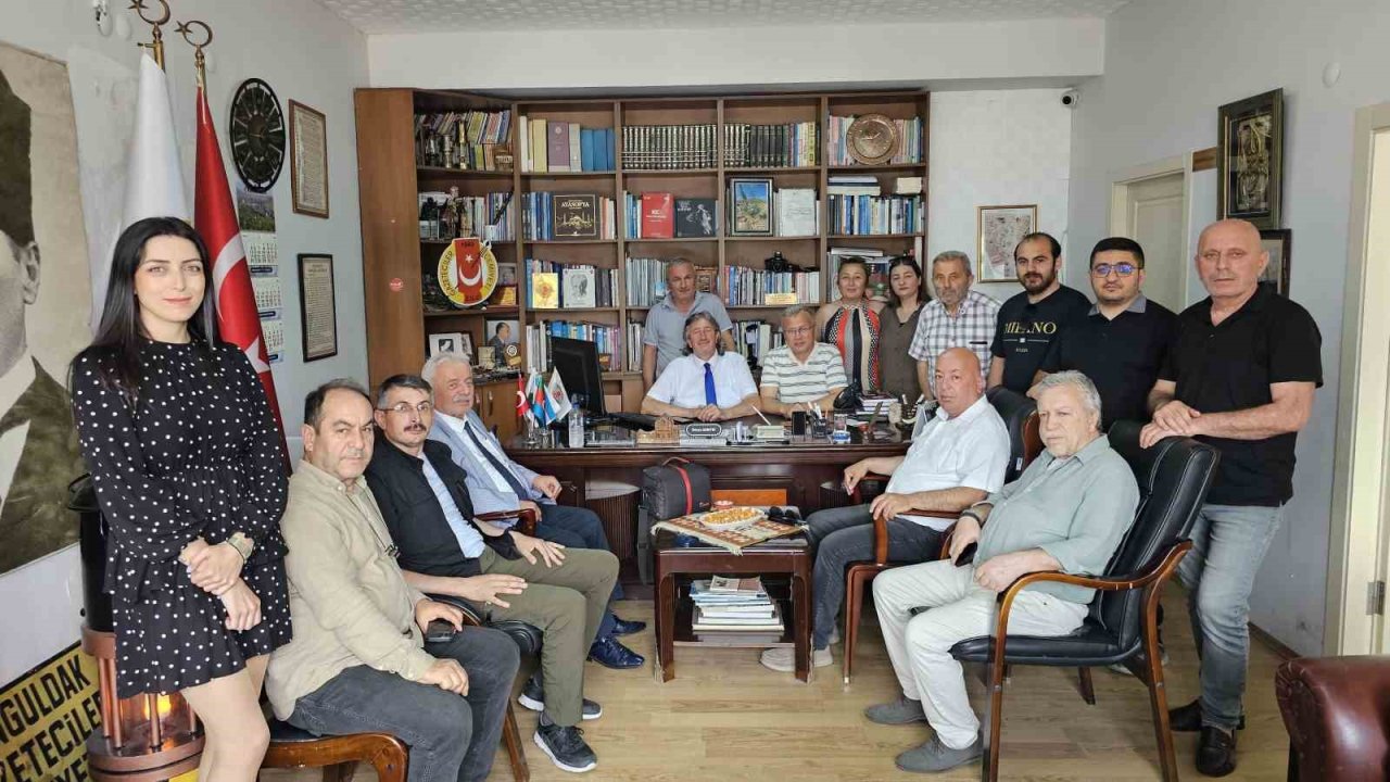 Gazeteciler bayramda buluştu