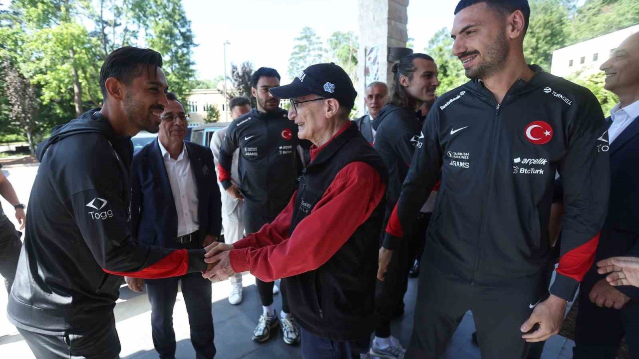 A Milli Takım’dan Aziz Sancar’a ziyaret