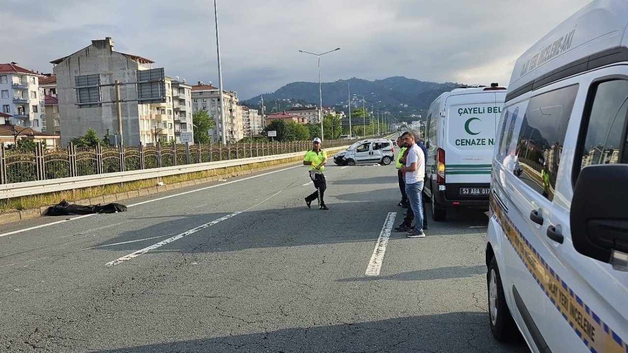 Rize’deki kazada kahreden detay