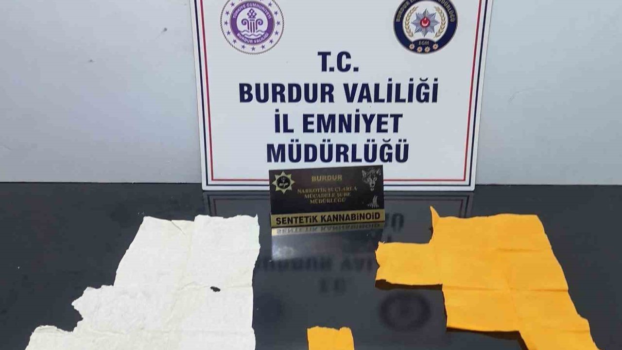 Burdur’da uyuşturucu operasyonunda 2 şüpheli tutuklandı