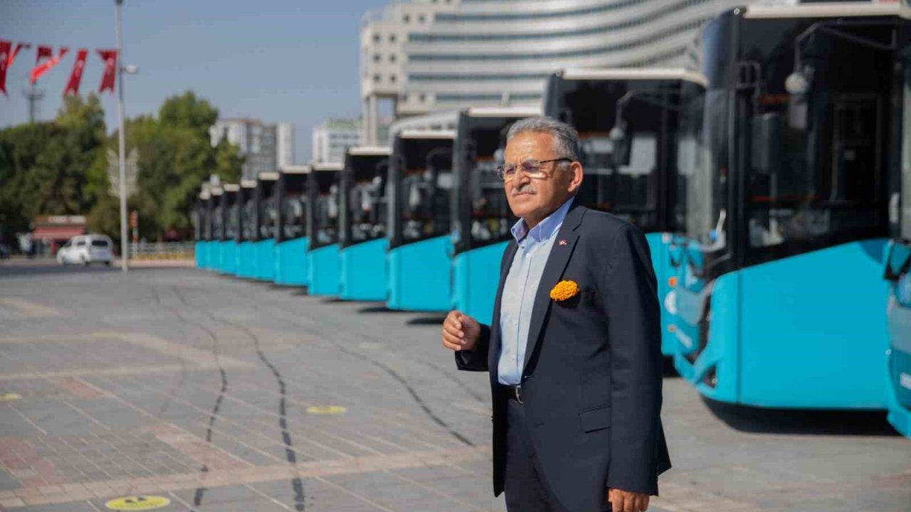 Kayseri büyükşehir, 6 yılda 813 milyon yolcu taşıdı