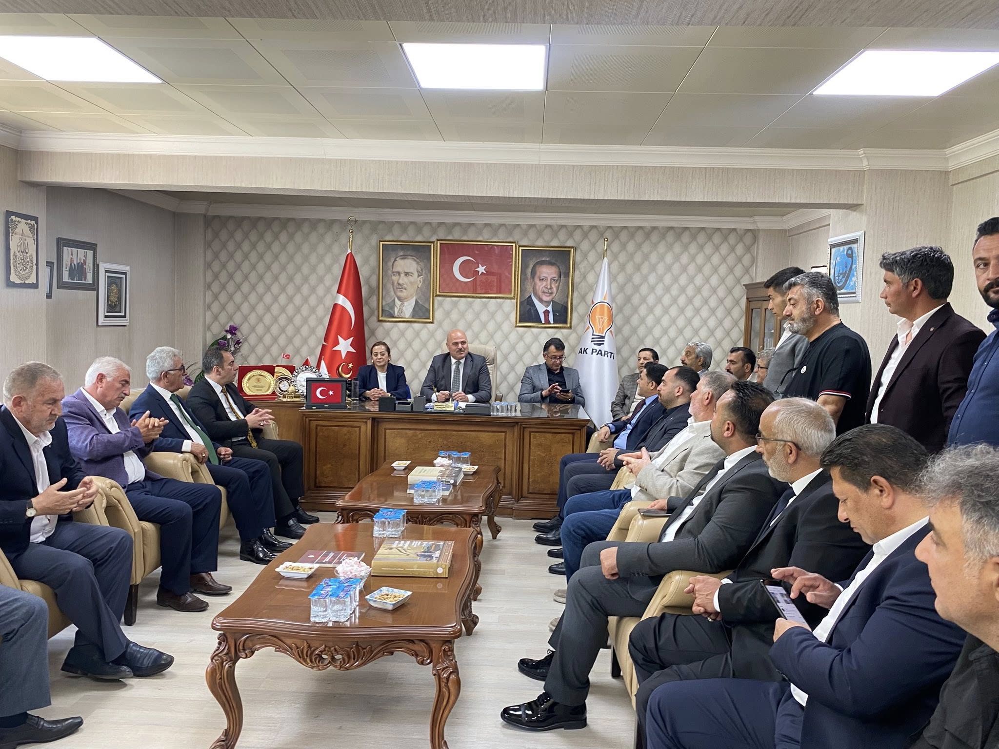 MHP Teşkilatından Ak Partiye ziyaret!