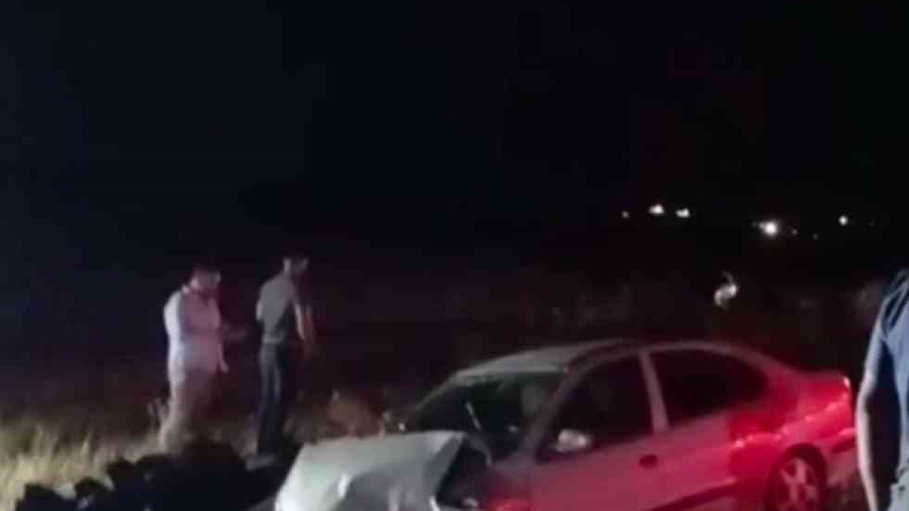 Siverek’te kontrolden çıkan otomobil şarampole girdi: 2 yaralı