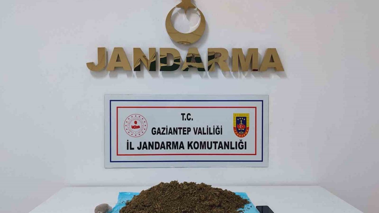 Gaziantep’te 5 kilo skunk ele geçirildi: 1 şahıs tutuklandı