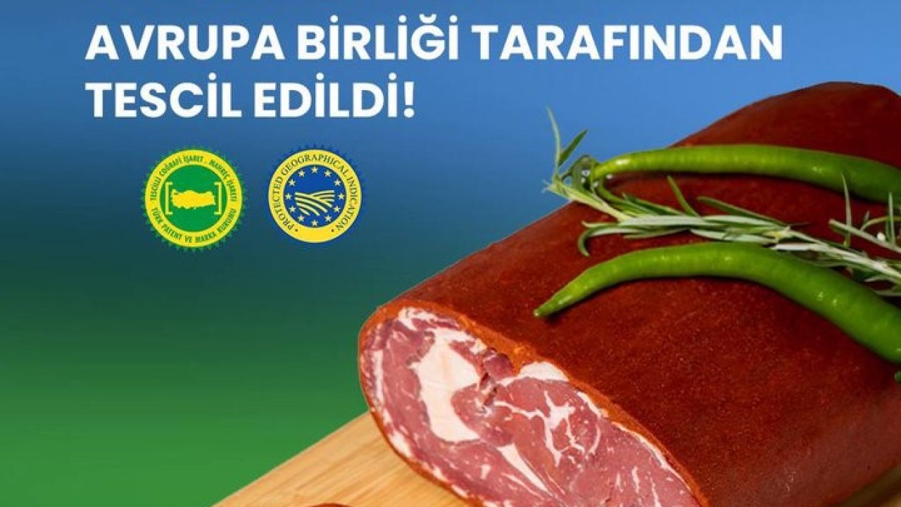Bakan Kacır: "Uluslararası coğrafi işaret tescillerimize bir yenisini ekledik"