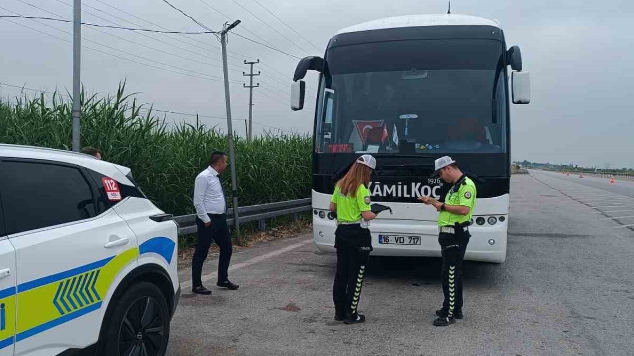 Yolcu otobüslerine sıkı denetim