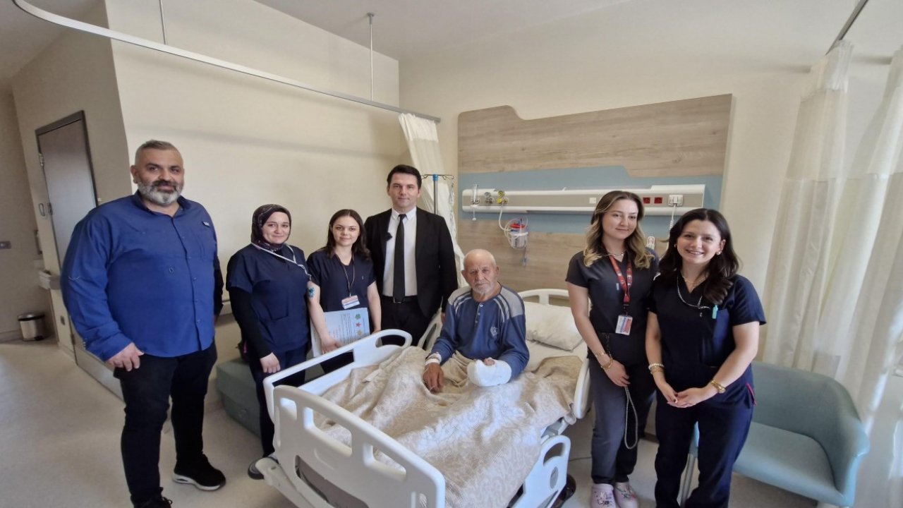 Kesilecek sandığı parmağı yapılan operasyonla kurtarıldı