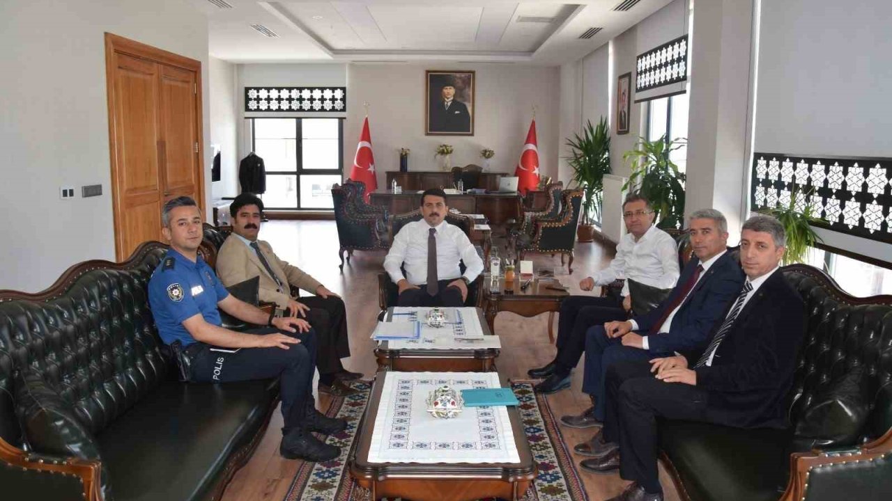 Karapınar’da YKS öncesi alınacak tedbirler görüşüldü