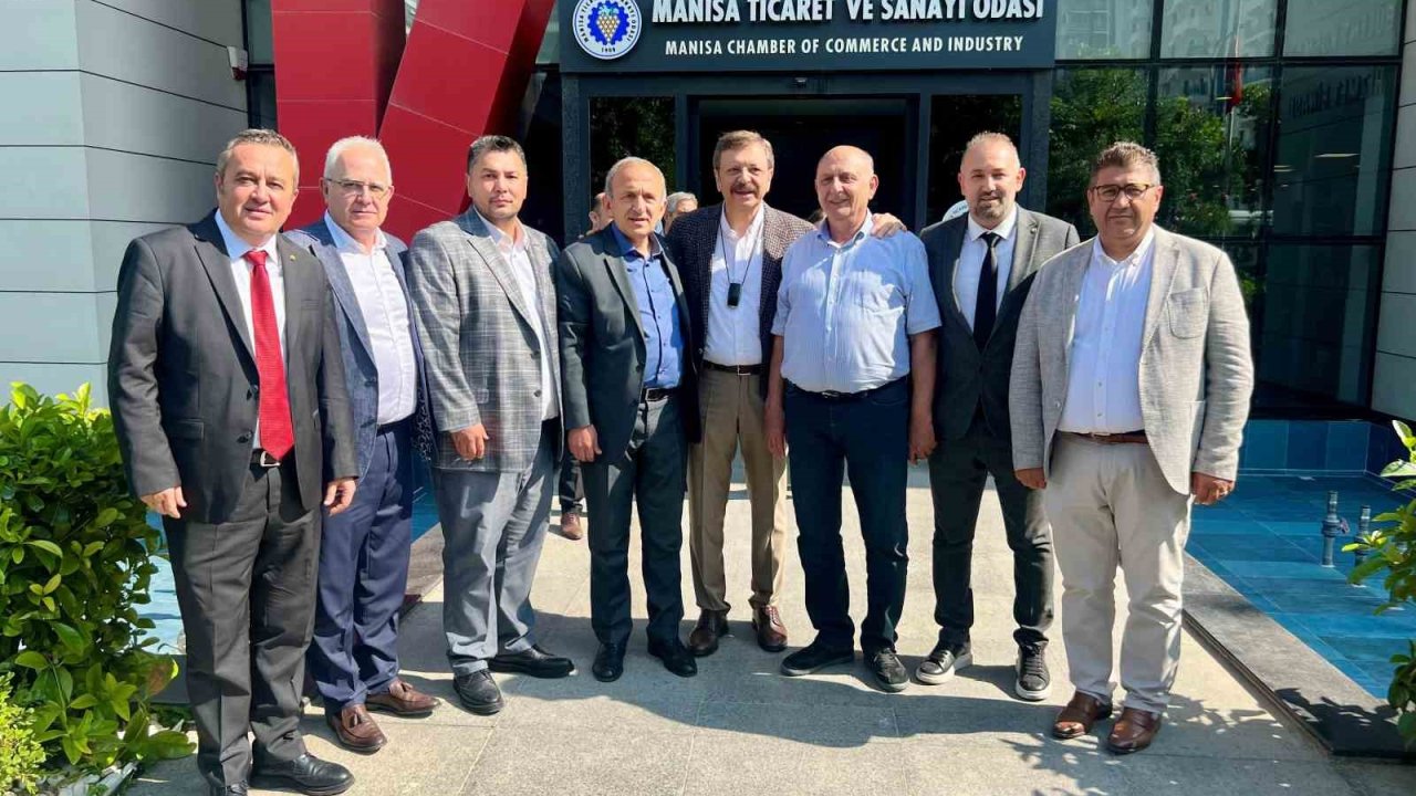 Hisarcıklıoğlu Manisa iş dünyası ile buluştu