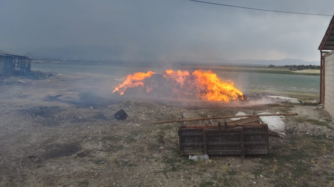 Malatya’da itfaiyeden yoğun mesai