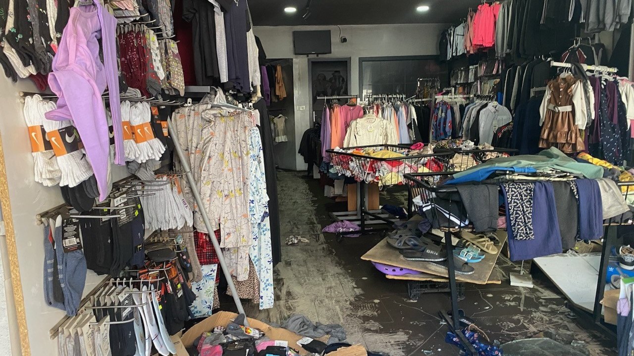 Konya’da iş yerinin bodrumunda yangın