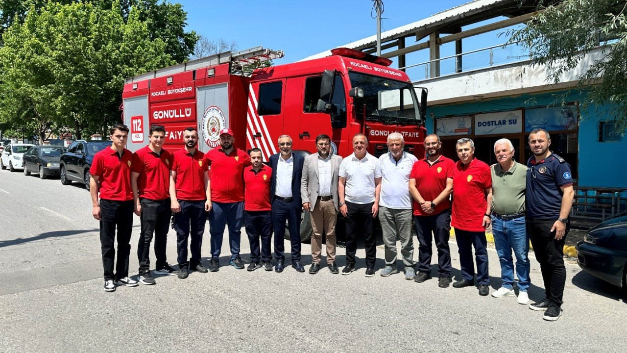 Gönüllü kahramanlara moral ziyareti