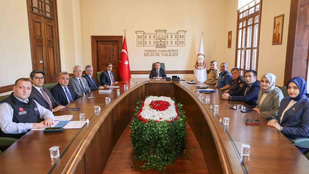 Bilecik’te ‘Asayiş ve Güvenlik Toplantısı’ yapıldı