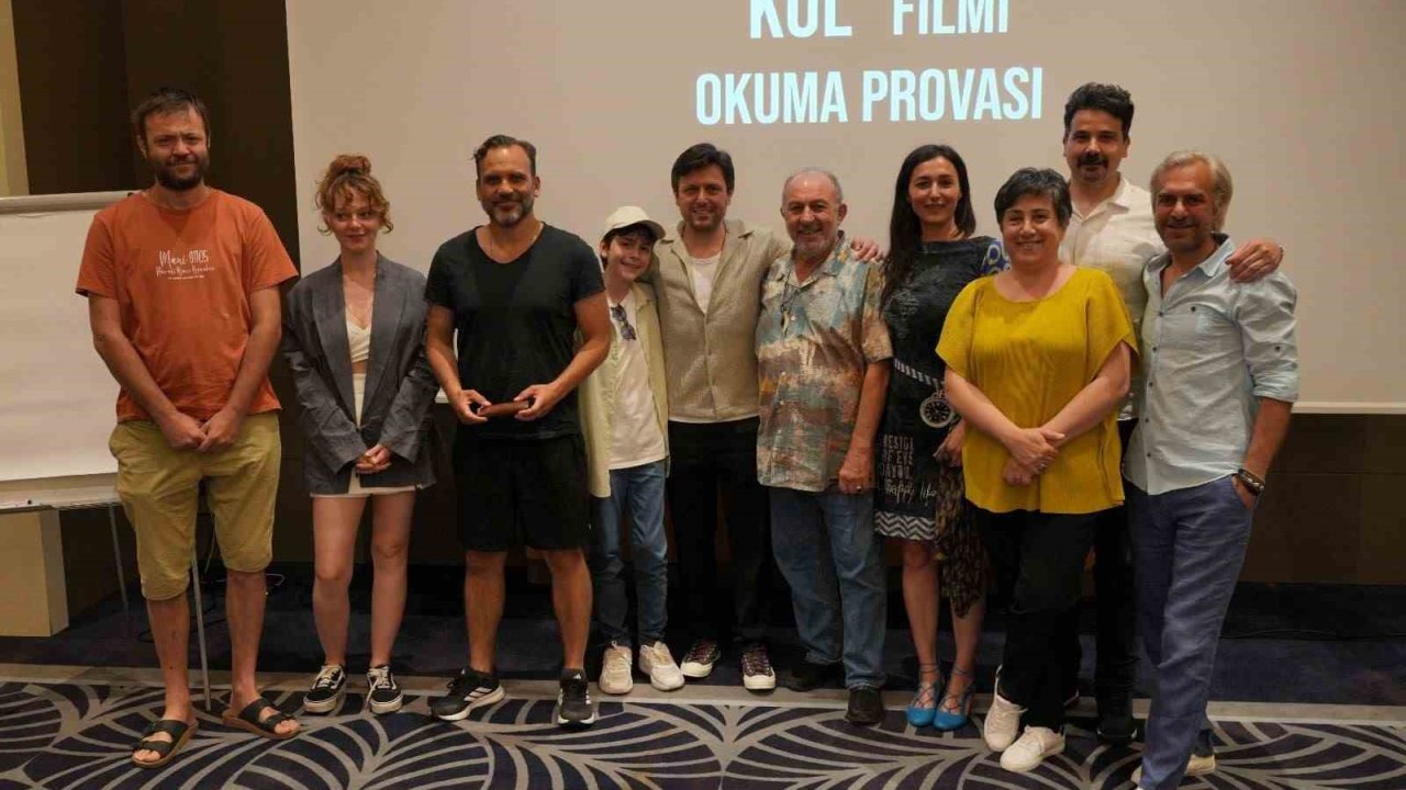 Genç oyuncu Mustafa Konak, yeni proje için kamera karşısında