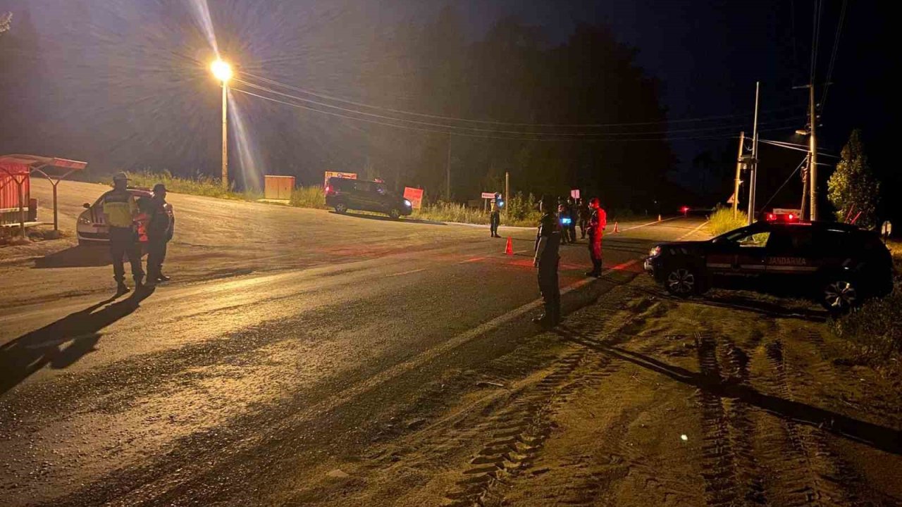 Bozdoğan’da jandarmadan asayiş uygulaması