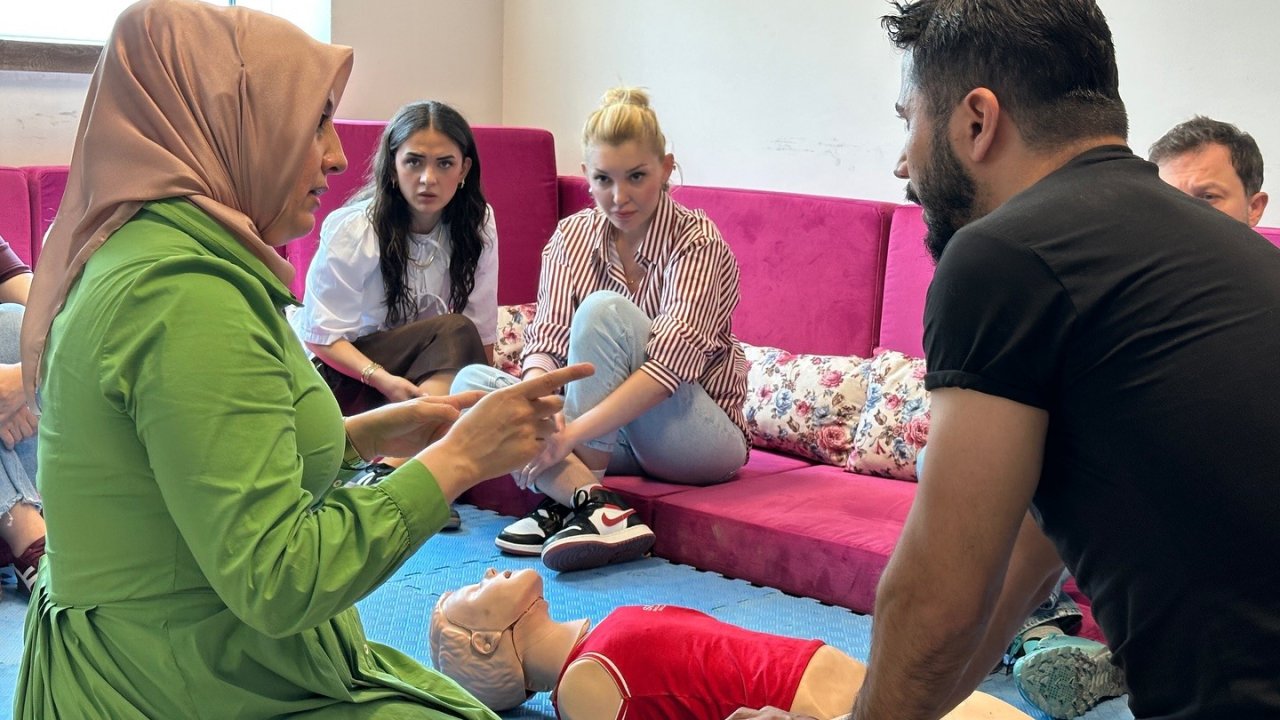 Sinop’ta kurum çalışanlarına hayat kurtaran eğitim