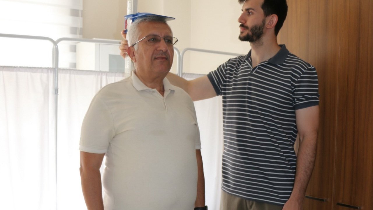 Orman personelleri sağlıklı yaşam için ölçümden geçti