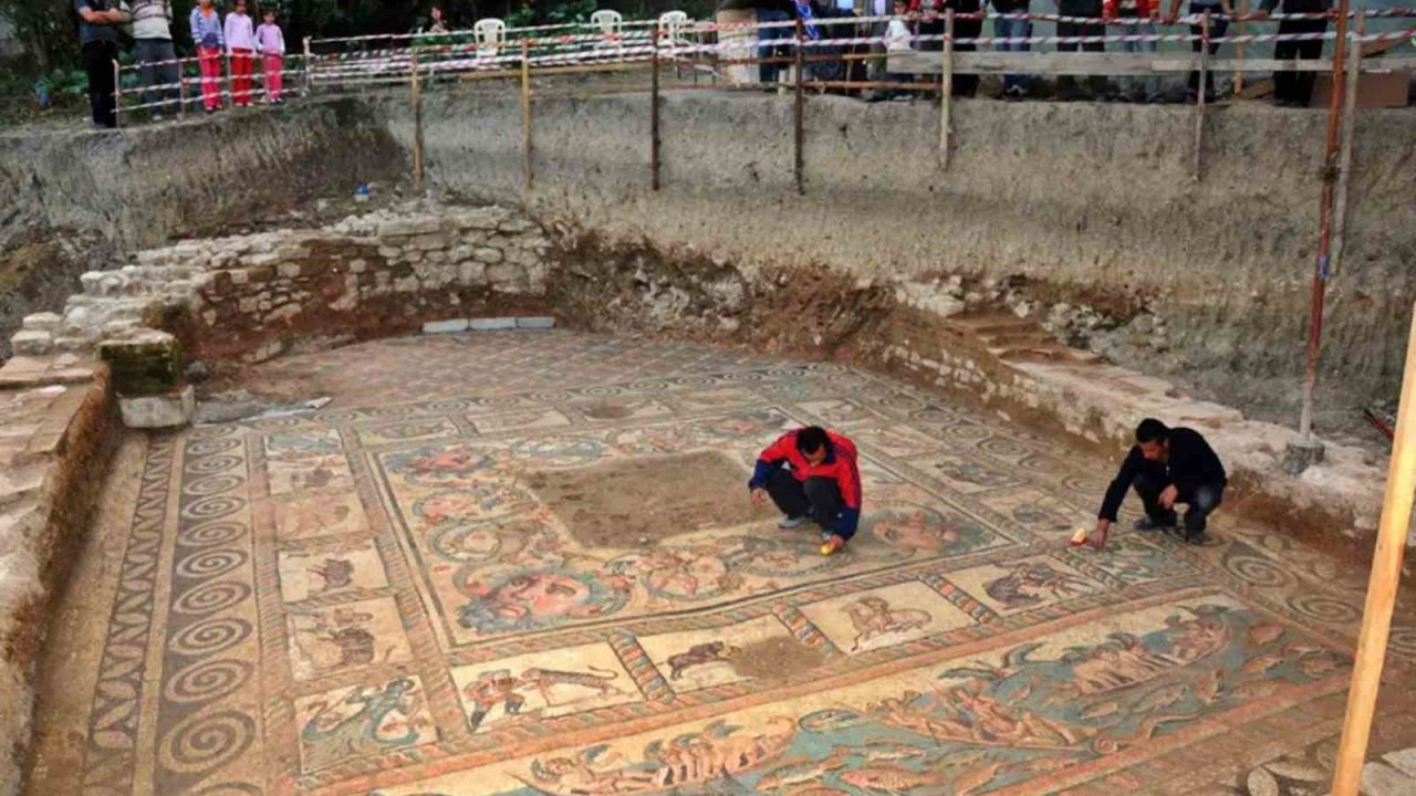 Çaycuma’nın gizli hazinesi Kadıoğlu Mozaikleri korunup, ziyaretçilere açılacak