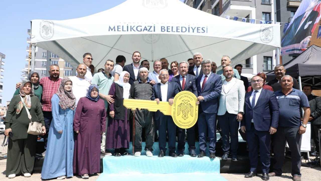 Melikgazi Belediyesi, 120 ailenin hayalini gerçekleştirdi