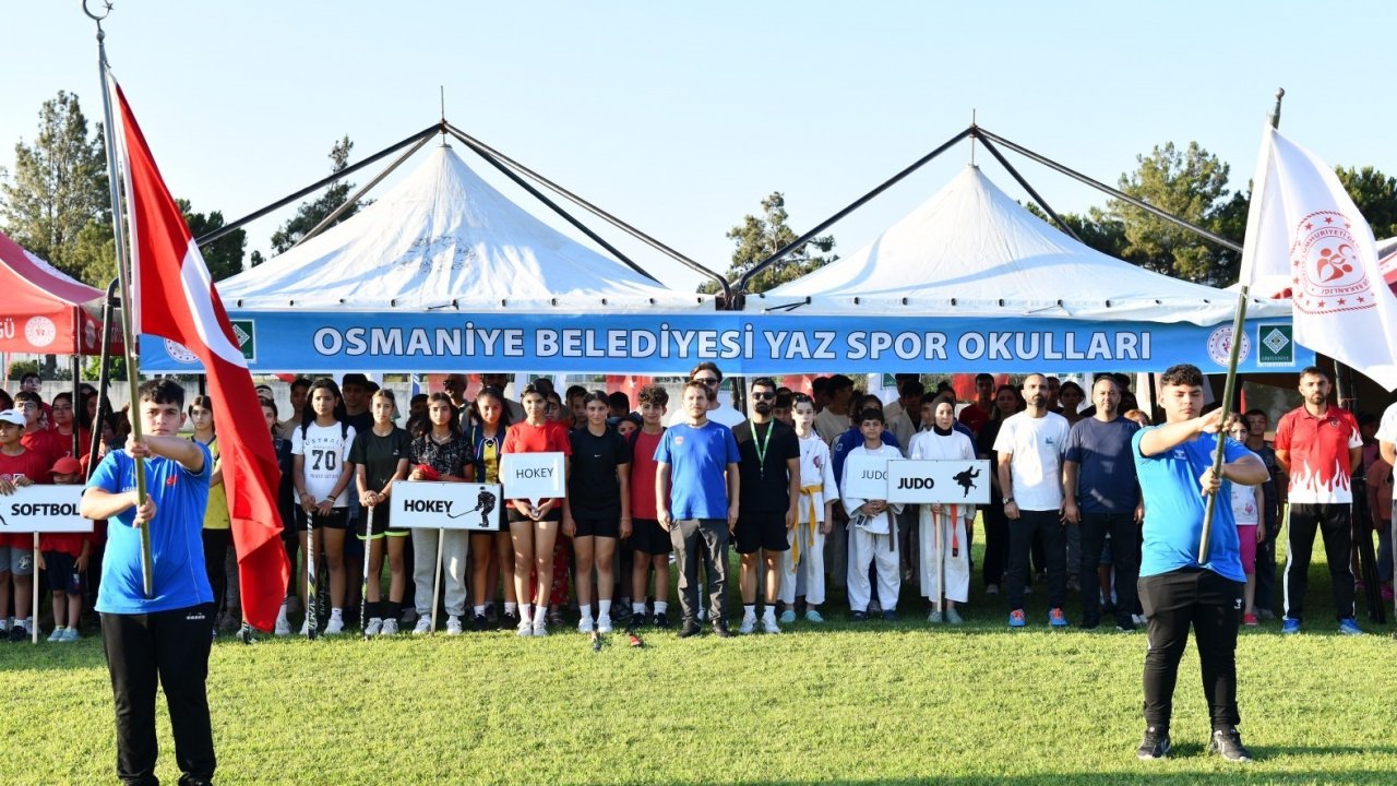 Osmaniye’de yaz spor okulları başvuruları başladı