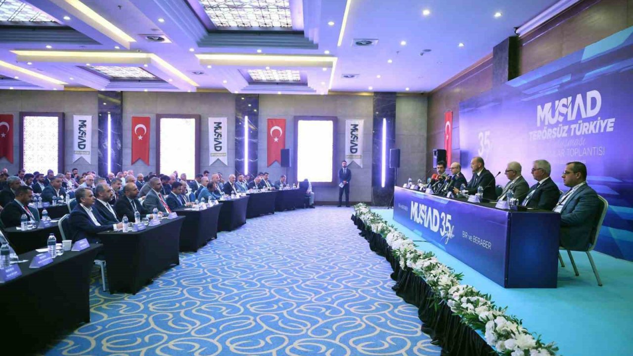 MUSİAD Muğla Şubesi ‘Terörsüz Türkiye’ toplantısına katıldı