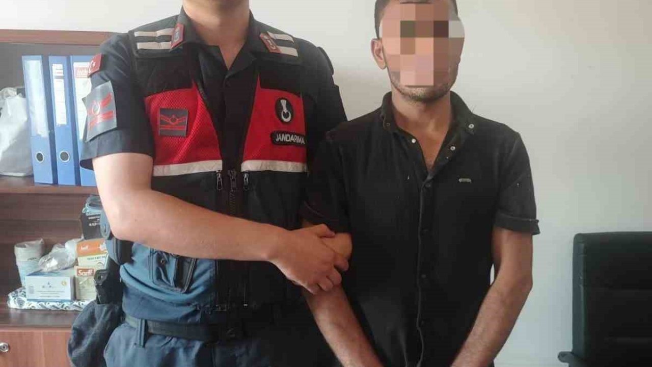 Cinayet şüphelisi jandarma ekipleri tarafından yakalandı
