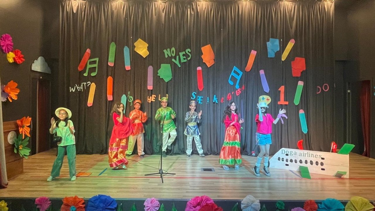 Adıyaman Doğa Kolejinde Dil Festivali coşkusu