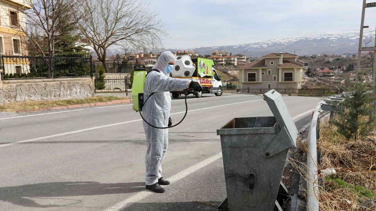 Talas’ta haşereyle kararlı mücadele